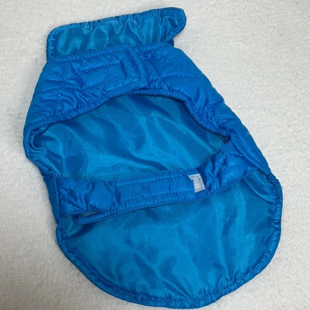 Two Quilted Dog Puffer Jackets
